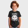 Fluff Around Funny Cat Quote, Tricou Copii