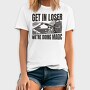 Wizard In A Car Parody Get In Loser, Tricou Barbati (Unisex)