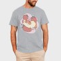 Guinea Pig And Strawberries Kawaii With, Tricou Barbati (Unisex)