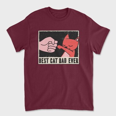 Tricou Barbati (Unisex), Cat Dad