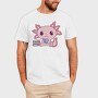 Axolotl Reading, Tricou Barbati (Unisex)