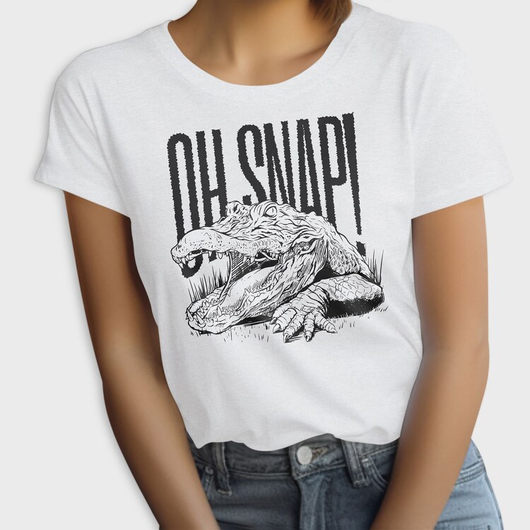Aligator Oh Snap, Tricou Femei