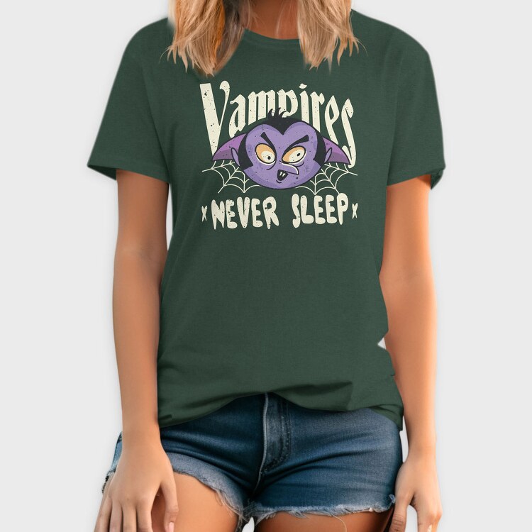Vampires Never Sleep, Tricou Barbati (Unisex)