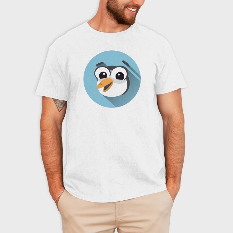 Penguin Pop Art, Tricou Barbati (Unisex)