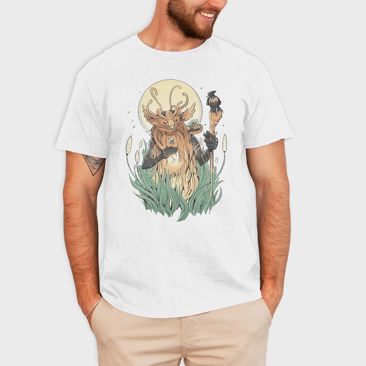 Forest Magic Creature Cottagecore, Tricou Barbati (Unisex)