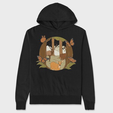 In the Woods, Hanorac Oversize Barbati (Unisex)