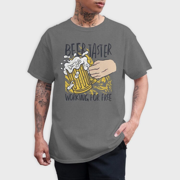 Beer Taster, Tricou Barbati (Unisex)