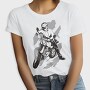 Person With Motorcycle Motorcyclist, Tricou Femei