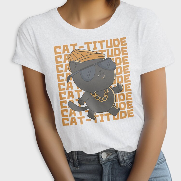 Cat Titude, Tricou Femei