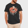 Fox Sakura, Tricou Barbati (Unisex)