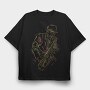 Saxophone Man, Tricou Oversize Barbati (Unisex)