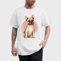 French Bulldog (2), Tricou Barbati (Unisex)