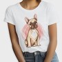 French Bulldog (2), Tricou Femei