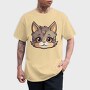 Funny Cat Cartoon, Tricou Barbati (Unisex)