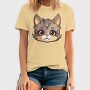 Funny Cat Cartoon, Tricou Barbati (Unisex)