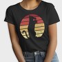 Cat Wine Sunset, Tricou Femei