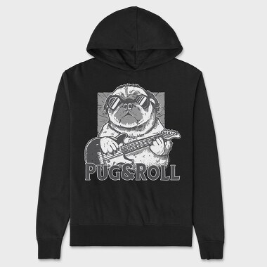 Hanorac Barbati (Unisex), Pug And Roll