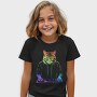 Neon Cat Dj, Tricou Copii