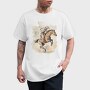 Cowboy Riding Horse Bucking, Tricou Barbati (Unisex)