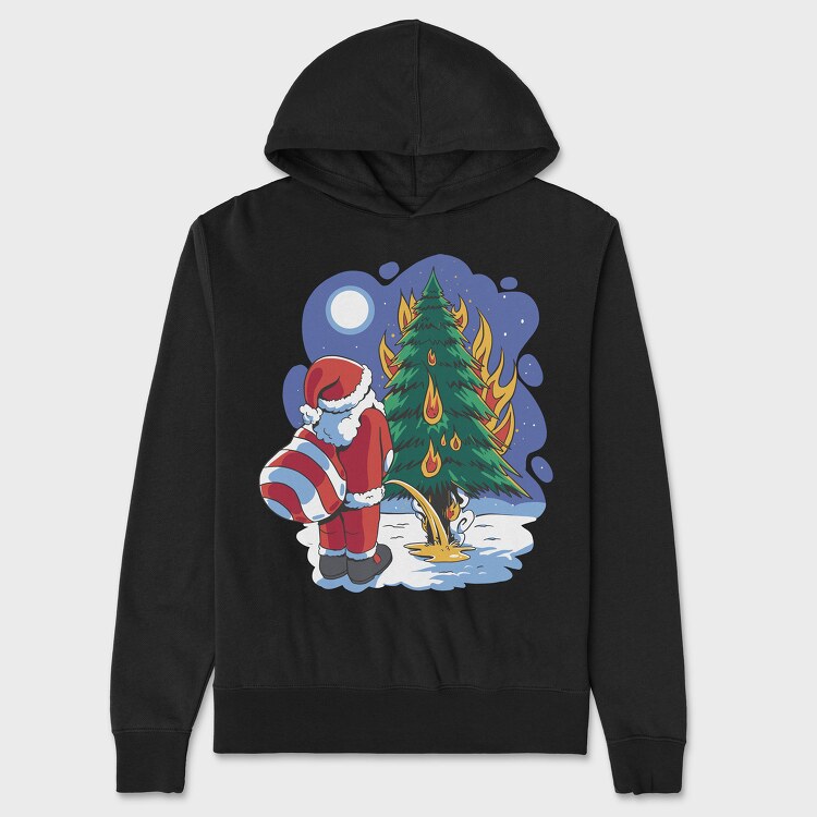 Hanorac Barbati (Unisex), Santa Tree Pee