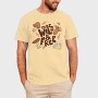 To Be Wild and Free, Tricou Barbati (Unisex)