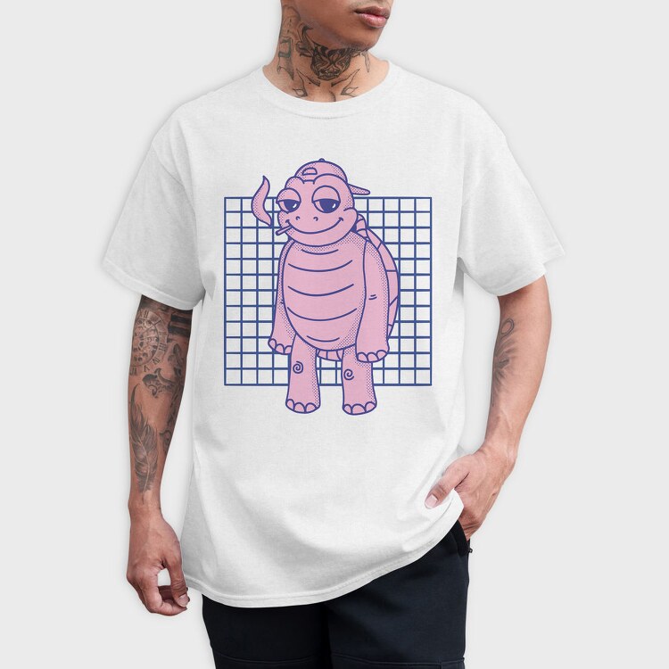 Stoned Turtle, Tricou Barbati (Unisex)