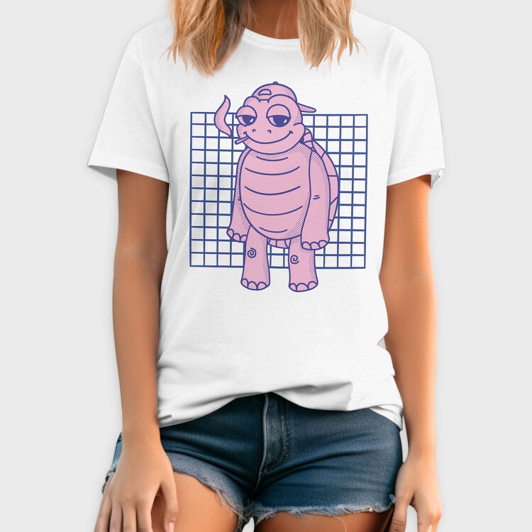 Stoned Turtle, Tricou Barbati (Unisex)