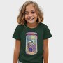 Cozy Skeleton Reading Books Jar Chill, Tricou Copii