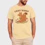 Cozy Vibes Gaming Squirrel Gamers Creators Ep, Tricou Barbati (Unisex)