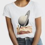 Saturn Planet Vaporwave Explore, Tricou Femei