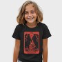 Strength Tarot Wolf Card Muakata, Tricou Copii