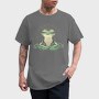 Frog Doing Yoga, Tricou Barbati (Unisex)