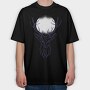 Tree Deer Branches, Tricou Oversize Barbati (Unisex)
