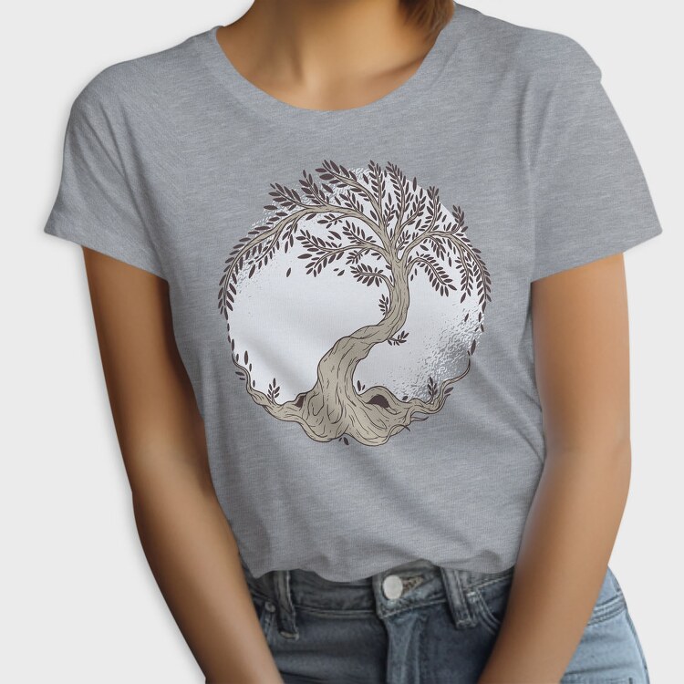 Tree Of Life Illustration, Tricou Femei