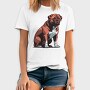 Bordeaux Mastiff Dog, Tricou Barbati (Unisex)