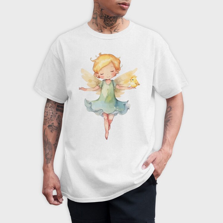Fairy Wings Flutter, Tricou Barbati (Unisex)