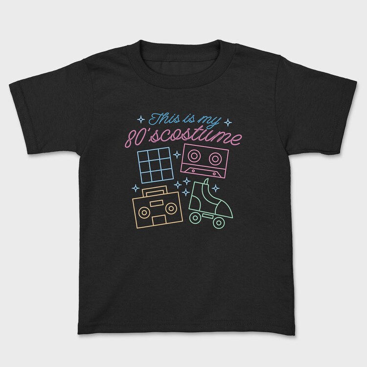 80S Costume, Tricou Copii