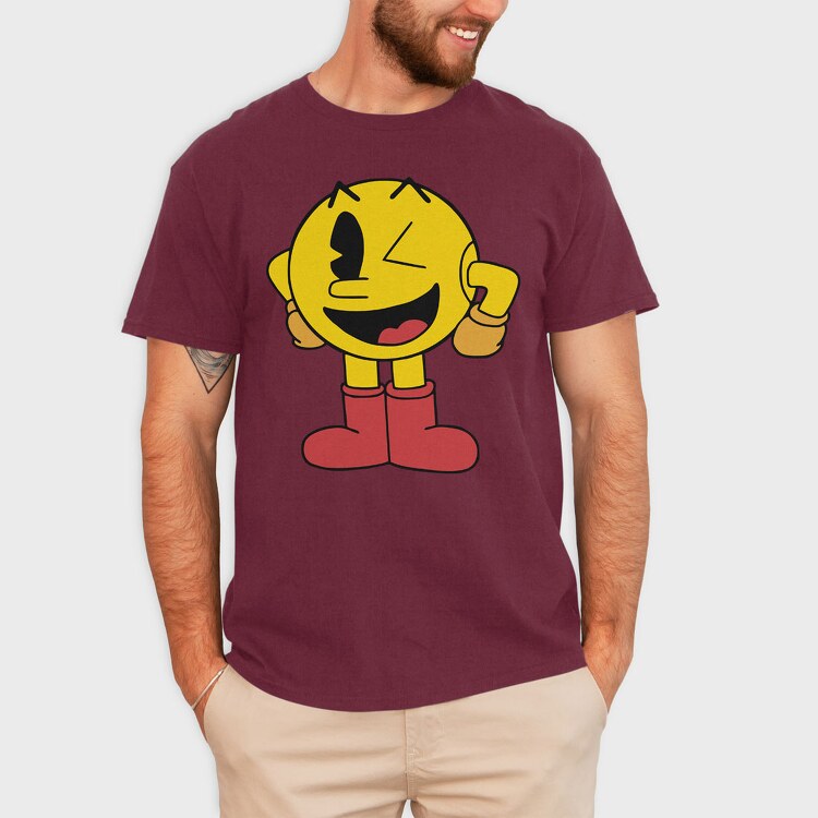 Pacman 5, Tricou Barbati (Unisex)