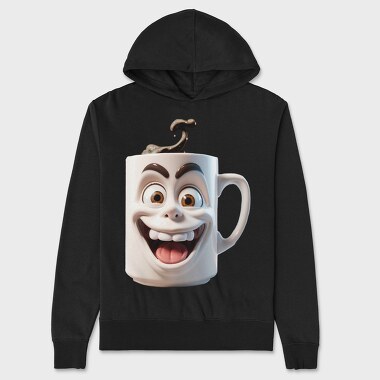 Hanorac Barbati (Unisex), Coffe Crazy Screaming