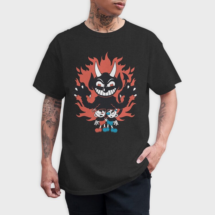 Cuphead 6, Tricou Barbati (Unisex)