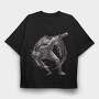 Breakdance Dynamic, Tricou Oversize Barbati (Unisex)