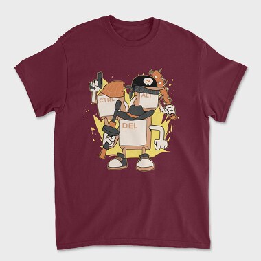 Mafia Keyboard, Tricou Barbati (Unisex)