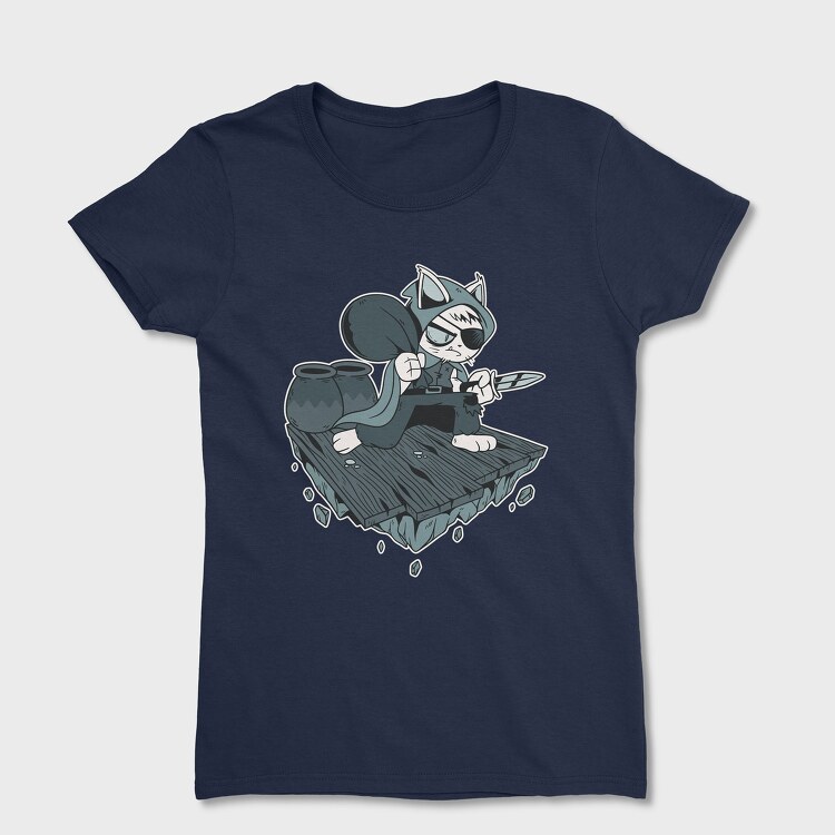 Tricou Femei, Thief Cat