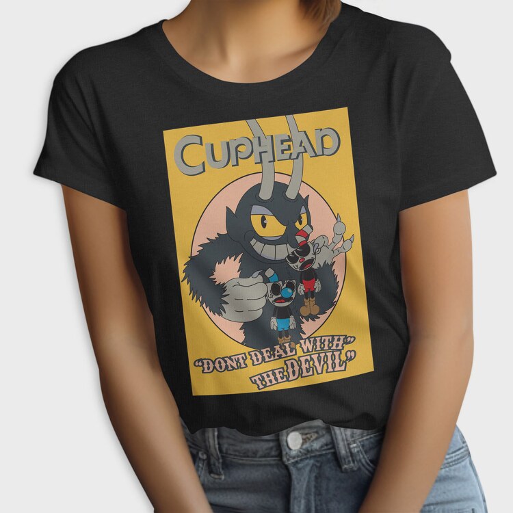 Cuphead 8, Tricou Femei