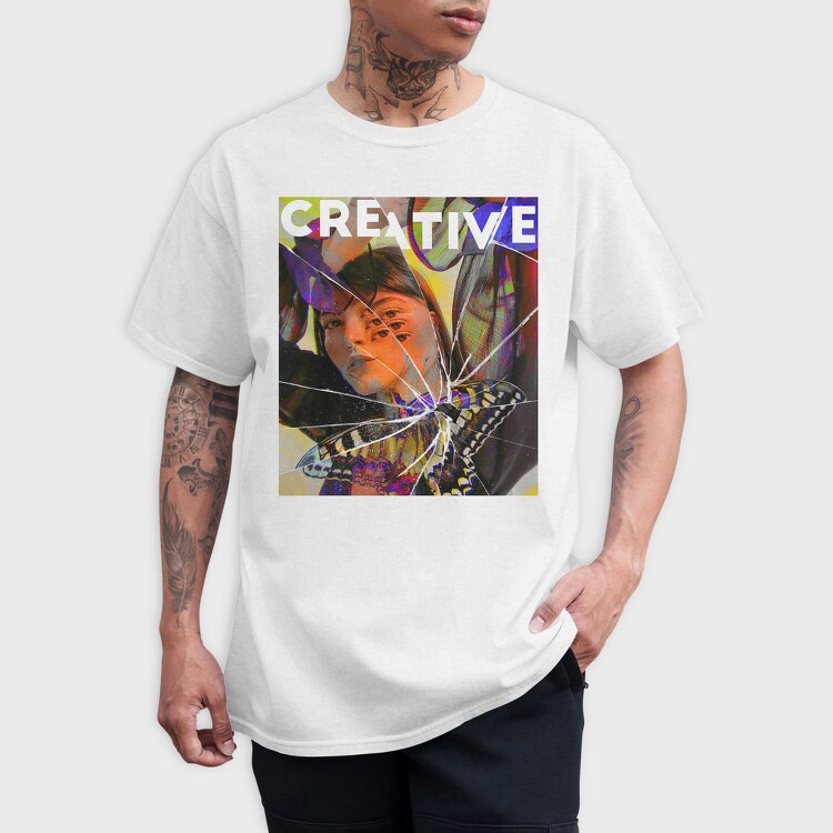 Broken Glass Creative, Tricou Barbati (Unisex)