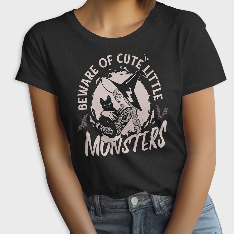 Beware of Cute Little Monsters, Tricou Femei