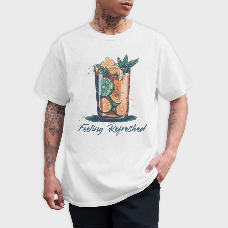 Feeling Refreshed Mojito, Tricou Barbati (Unisex)