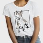 Bull Terrier Linear, Tricou Femei