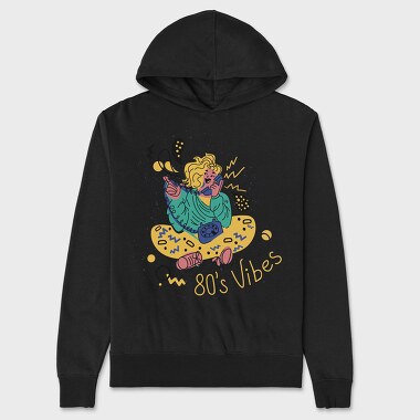 80 S Vibes Animation, Hanorac Oversize Barbati (Unisex)