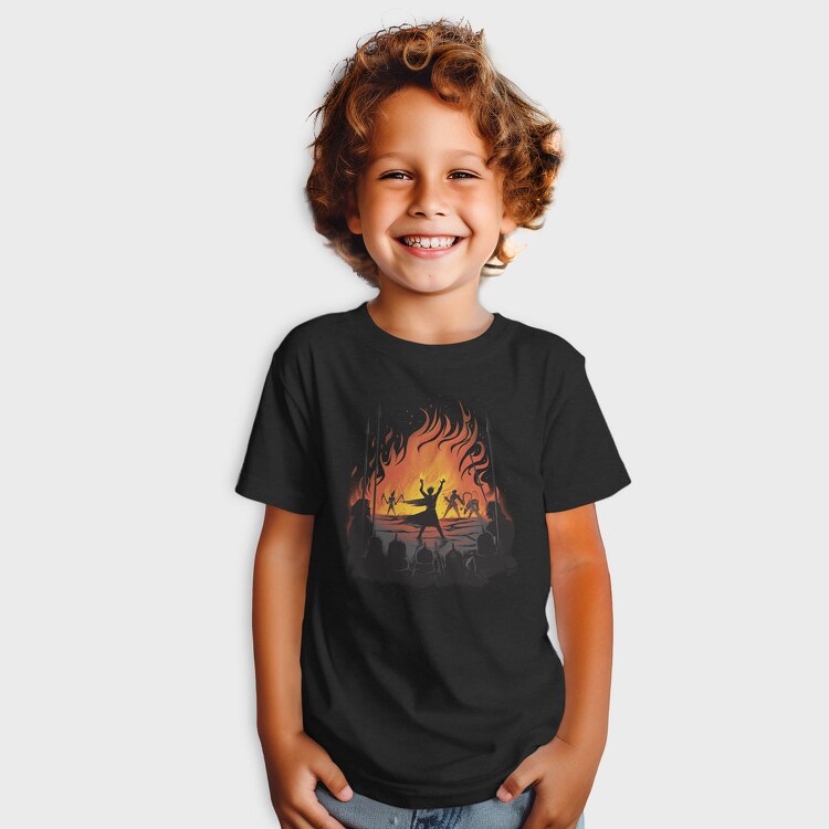 Wizard Fire Wall, Tricou Copii